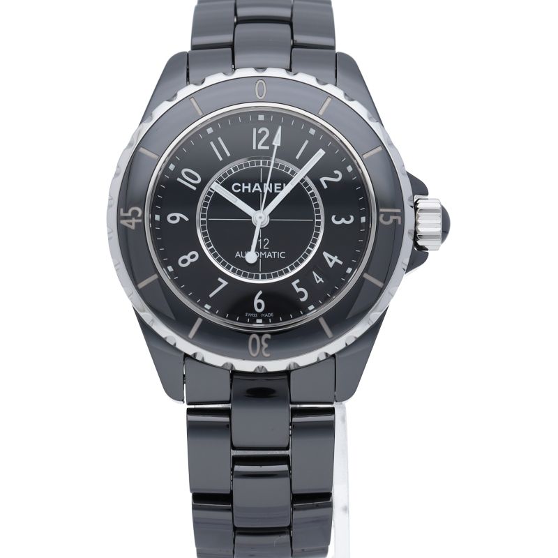 シャネル J12 ウォッチ 38mm オートマチック 新型バックル H0685  