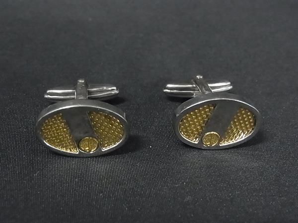 dunhill ダンヒル カフスボタン オニキス SV925 シルバー 名入れ可有料