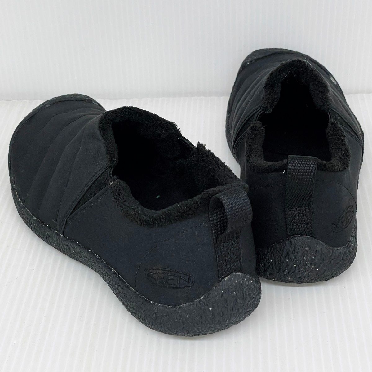 美品 KEEN キーン ハウザーII アウトドアスリッポン レディース 