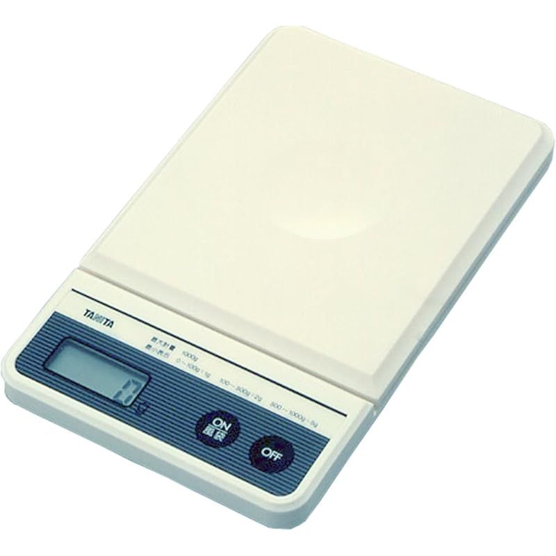 彡タニタ はかり スケール 携帯 日本製 1kg 1g ホワイト 1475-WH ポケッタブルスケール 1