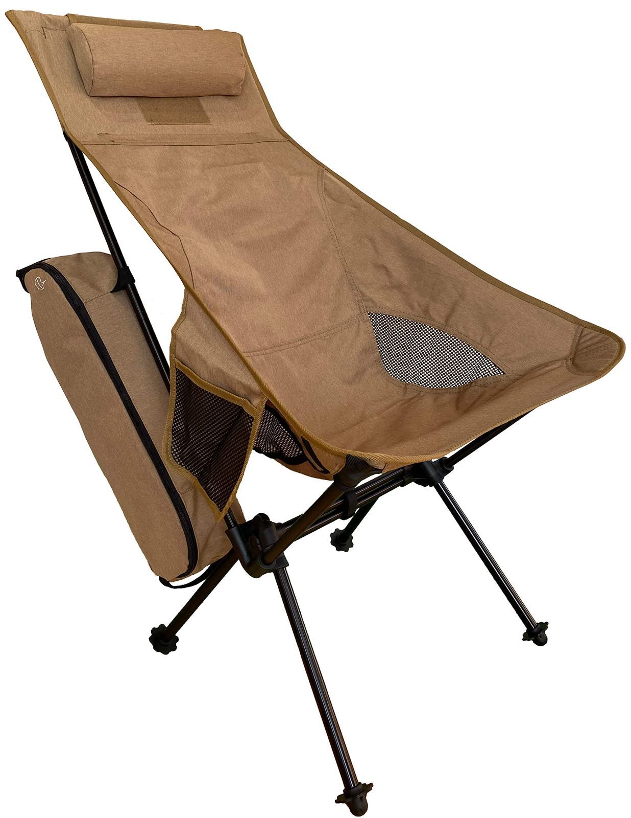 数量 ダブルフレーム構造でガッチリ安定 幅広奥行きゆったりタイプ ワイドハイバック コヨーテ×ファブリック ウルトラライトフィットチェア2.0 歴代最高のアウトドアチェア PONCOTAN