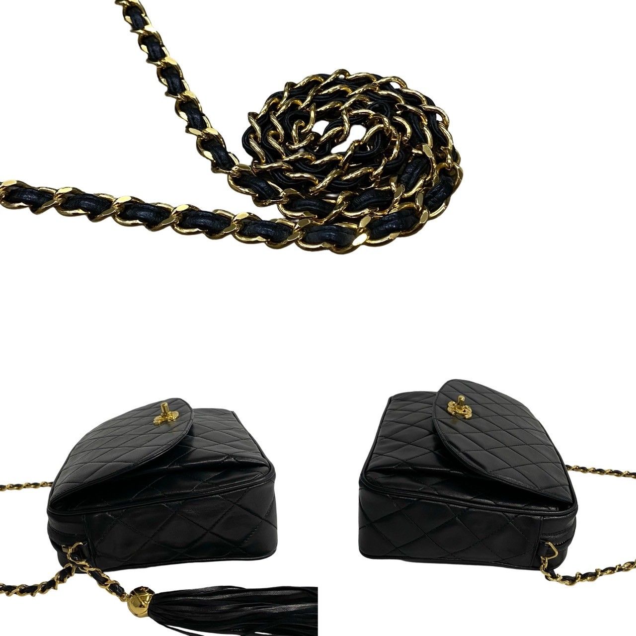 極 美品 カード シール有 袋 箱付 2番台 CHANEL シャネル マトラッセ  