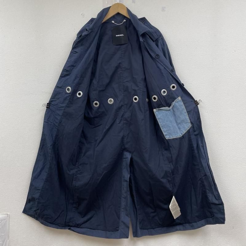 Diesel スプリングコート ナイロン XL 新品未使用品 DIESEL ディーゼル コート リング ステンカラー コート