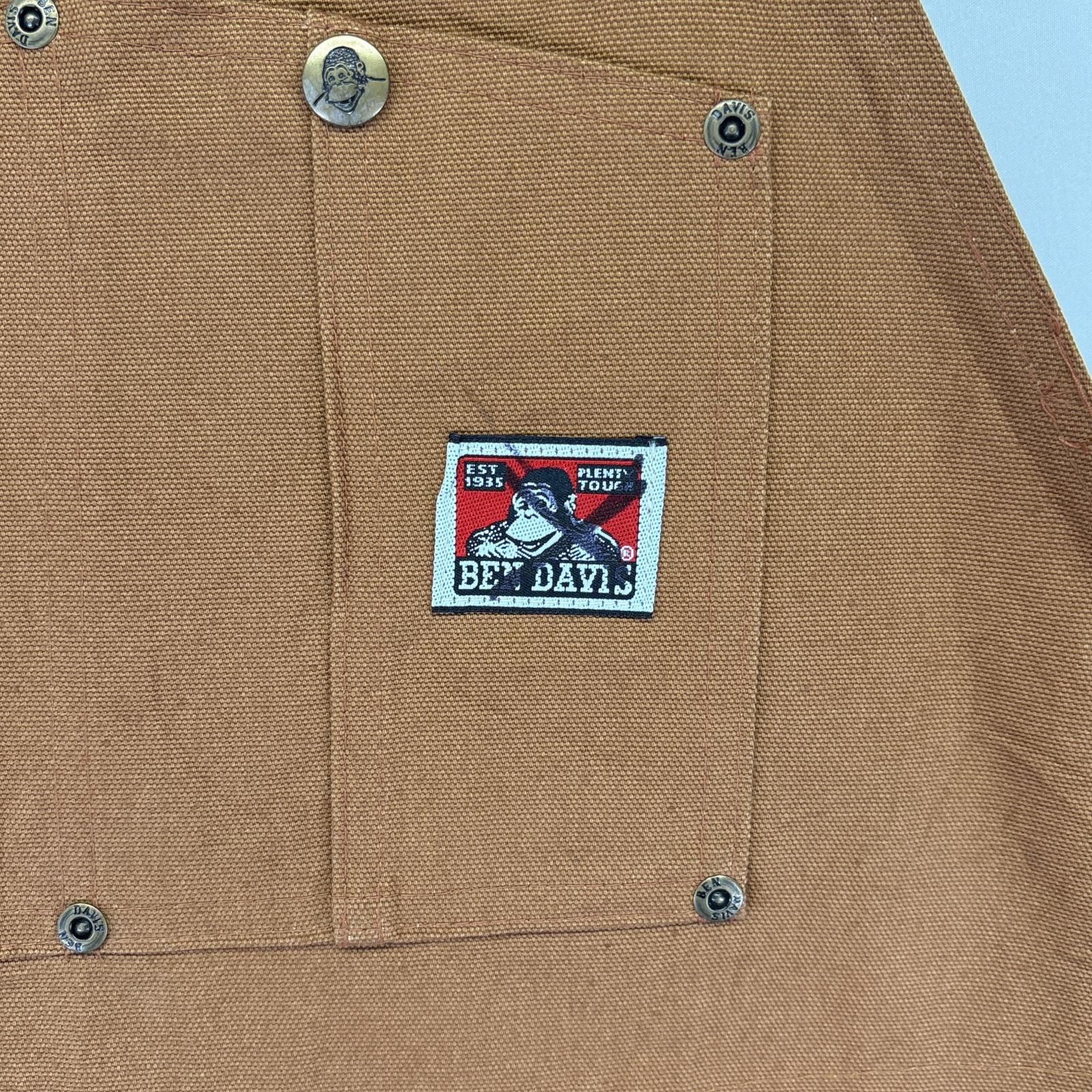 BEN DAVIS オーバーオール ダック ダブルニー エプロン付き　TCB BEN DAVIS オーバーオール ダック ダブルニー エプロン付き TCB