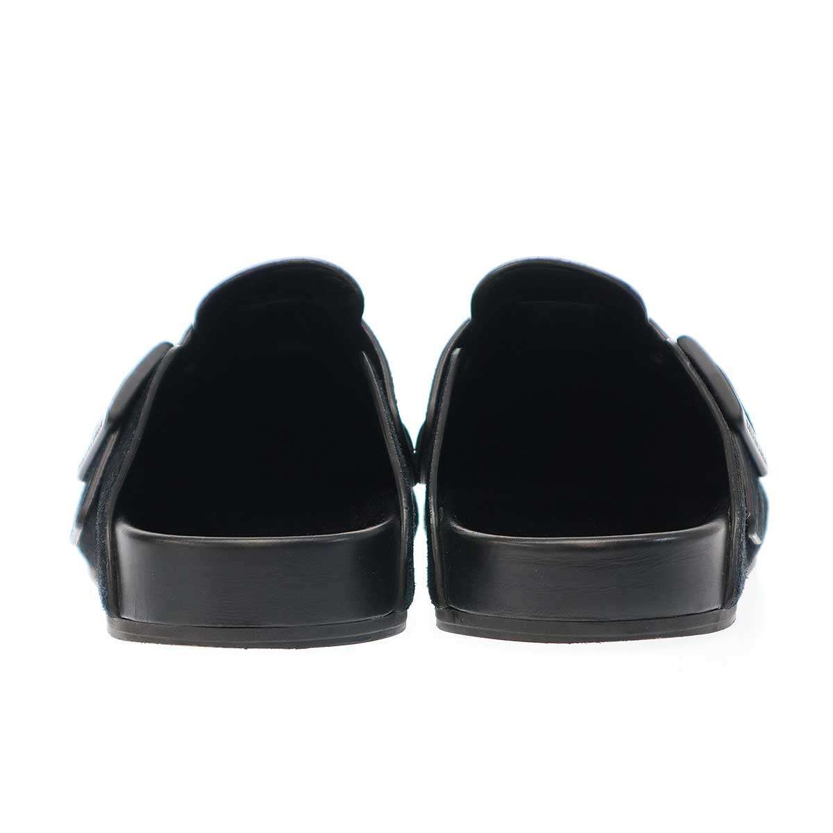 BALENCIAGA レザーサンダル 761712 ブラック サイズ：42 Balenciaga 