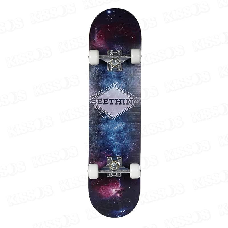 スケートボード スケボー ABEC9ベアリング採用 OK8 レッド