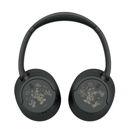 Disney創立100周年限定デザインを刻印したワイヤレスヘッドホンと