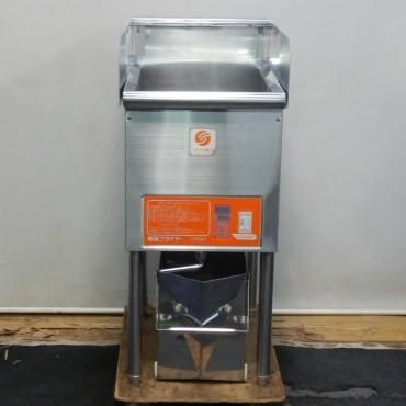 サンワ 単相200V 電気 1槽 IH フライヤー NSF-035BP 深槽 20L W40D60H83 13 cm 揚面積W345×D380mm 3.9kw 38kg