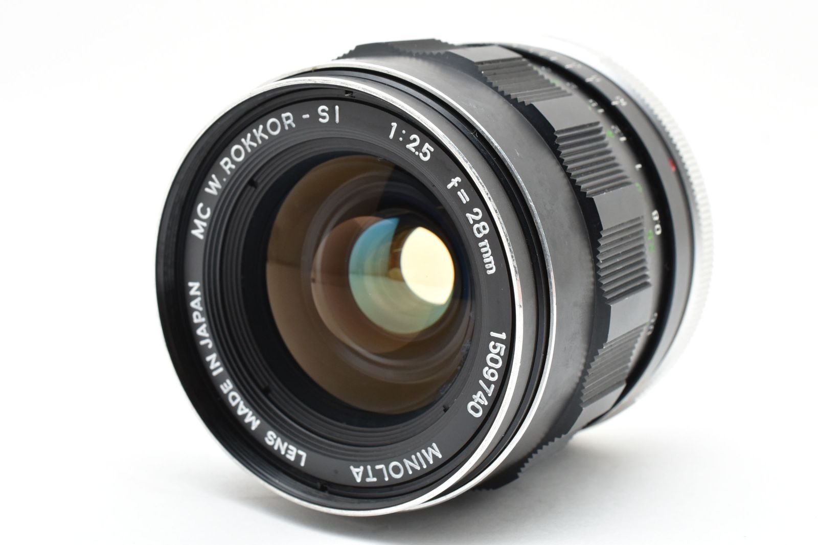 ミノルタ MINOLTA MC -SI ロッコール 28mm MC W.ROKKOR-SI 28mm f2.5