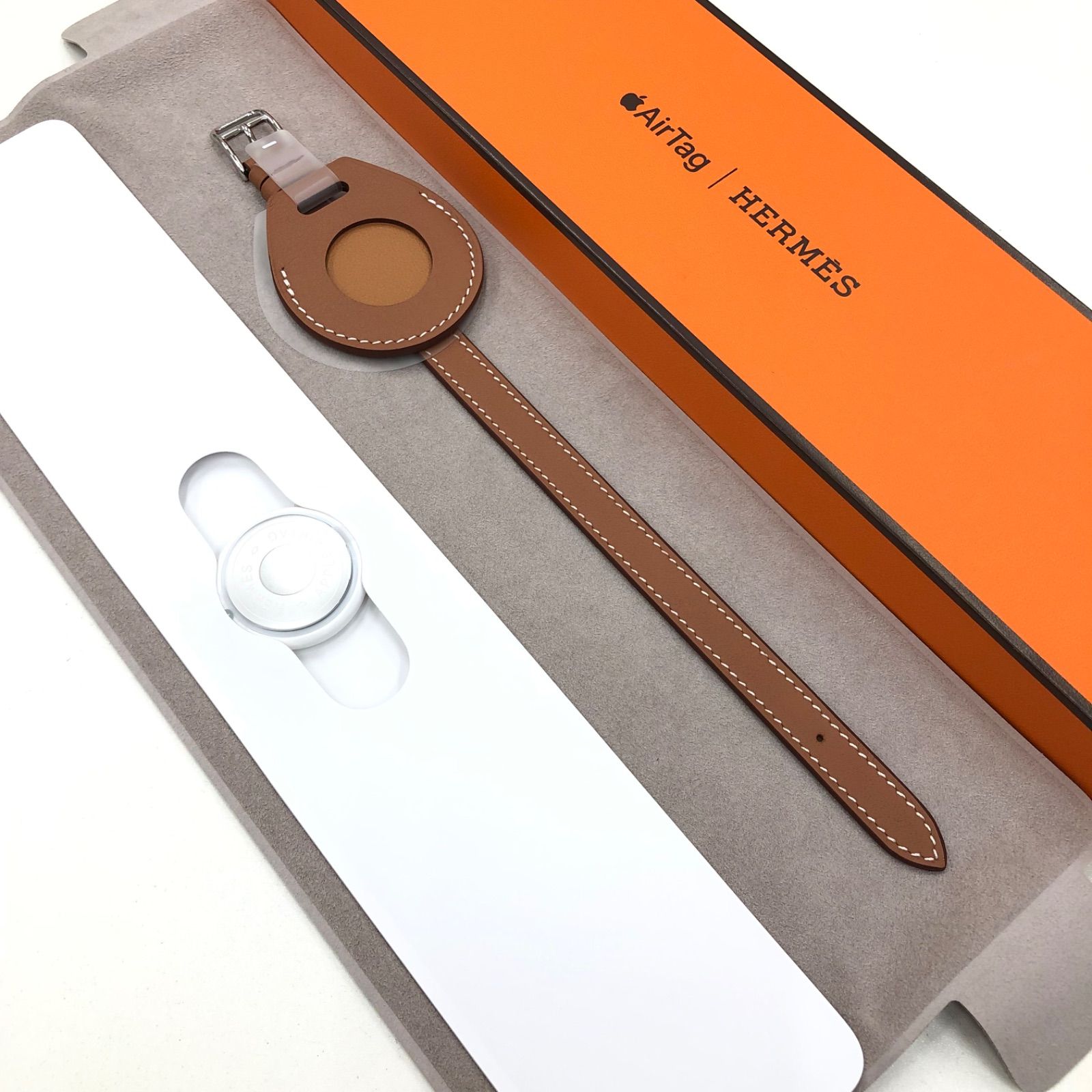 HERMES エルメスApple AirTag ラゲッジタグ バッグ用アクセサリー