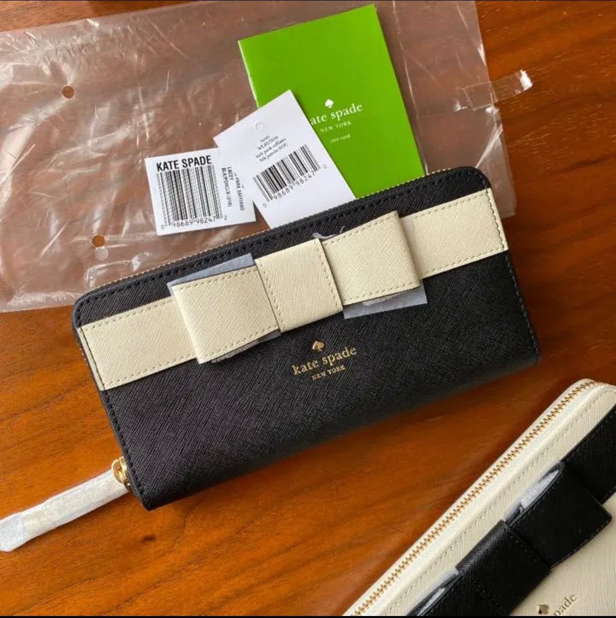 ケイトスペード リボン 財布 kate spade - メルカリ