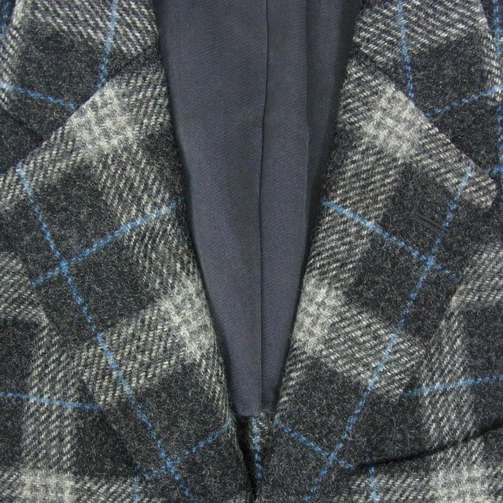 Boglioli Grey Check Wool Jacket Men's US 42 Slim Fit, Used