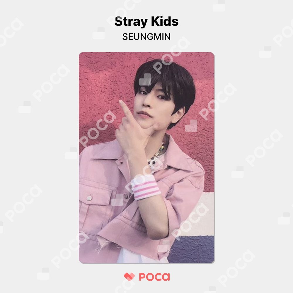 straykids MAXIDENT Soundwave ラキドロ スンミン STRAY KIDS - Official Soundwave R2 Lucky Draw Photo Card