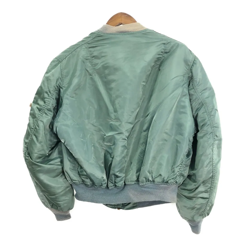 アルファインダストリーズ USA製 MA-1 フライトジャケット ALPHA L USA製 ALPHA INDUSTRIES アルファ インダストリーズ MA-1 フライト