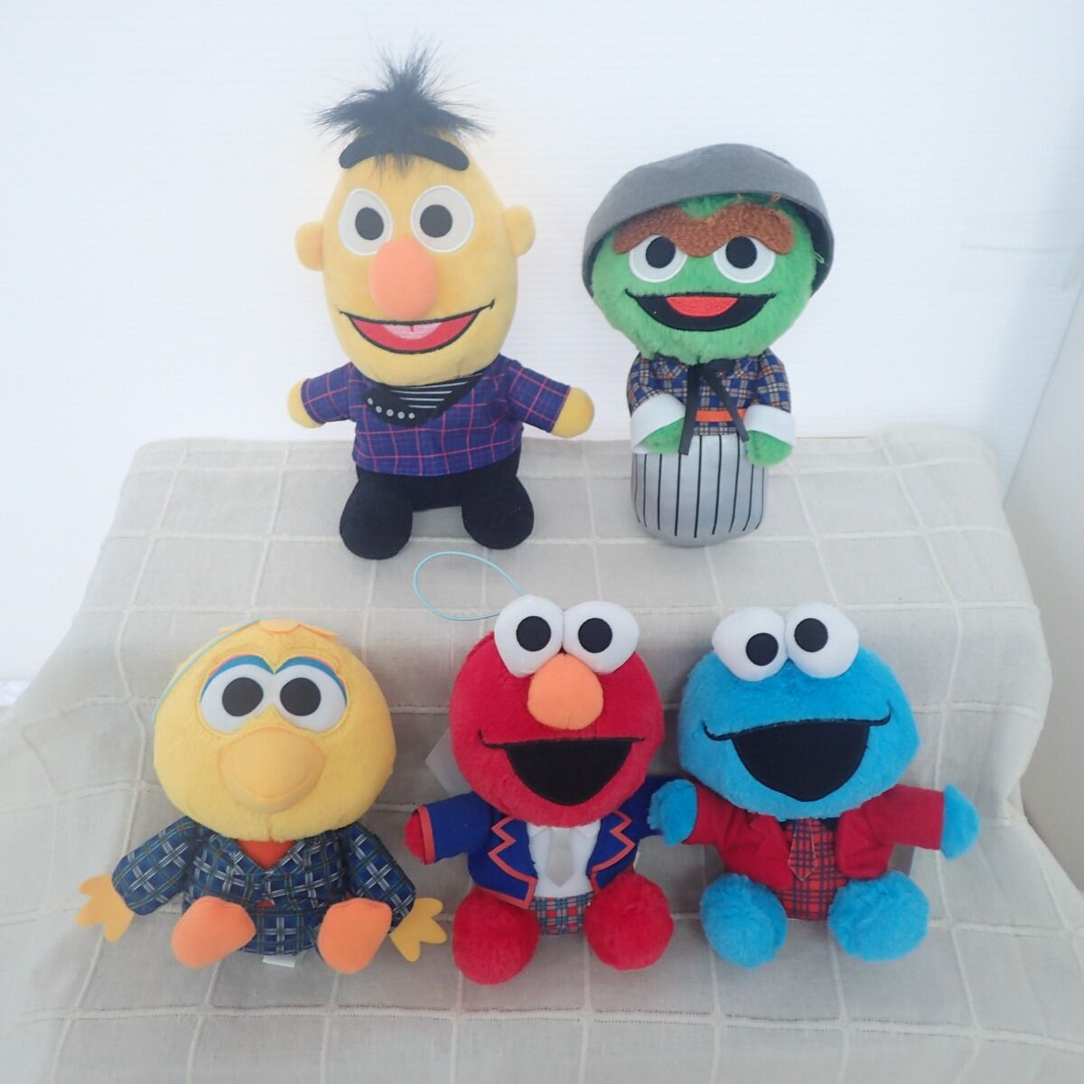 SHINee SESAME STREET コラボ お座りBIGぬいぐるみ 5点セット