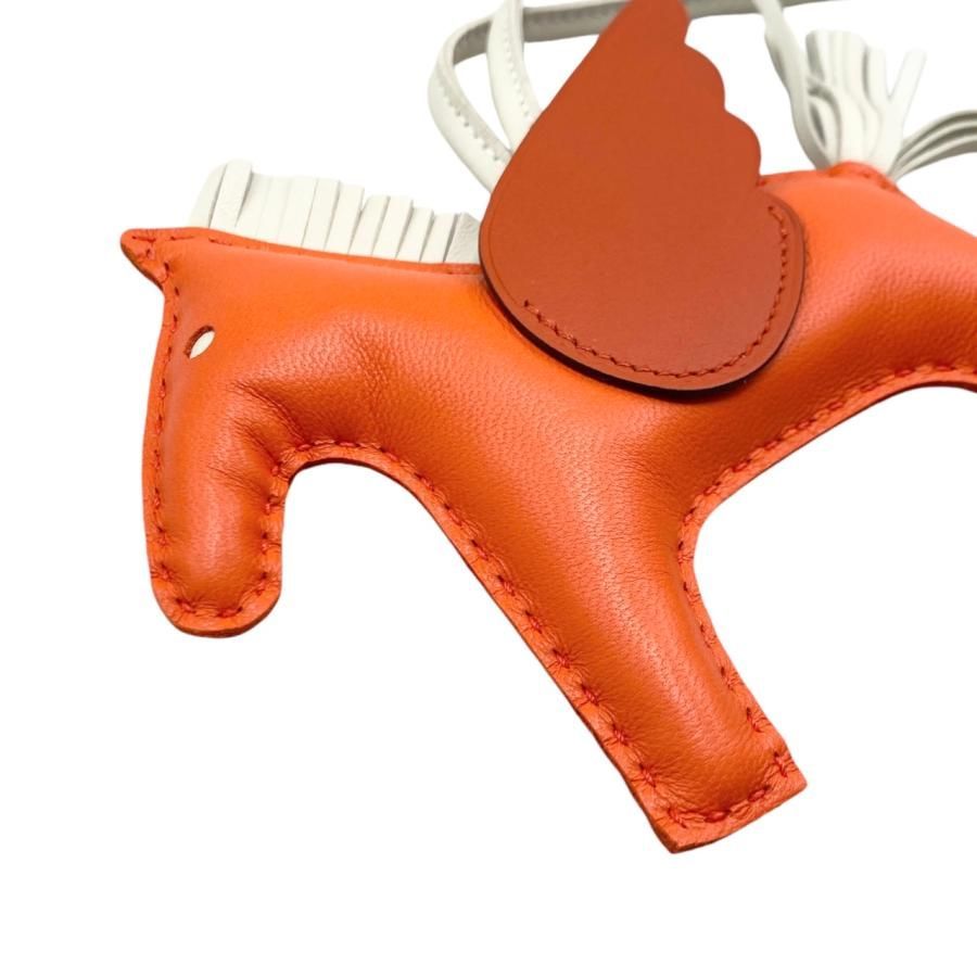 新品HERMES ロデオペガサスPM オレンジポピークレテールバテュー