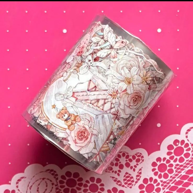 贝壳光 6cm×10m 甜梦哲学 海外マスキングテープ