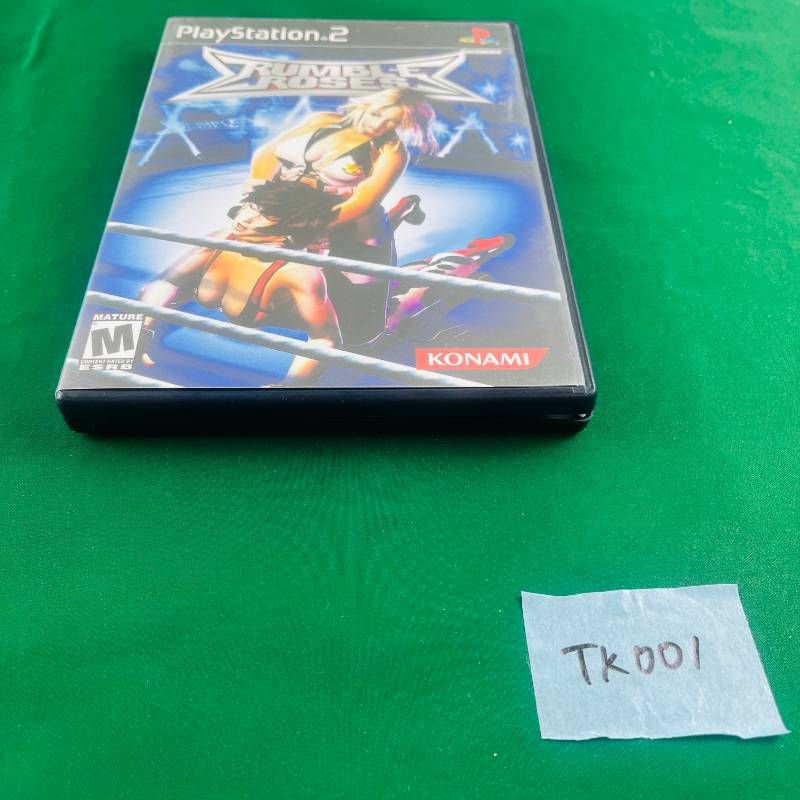 ◇TK001【北米版】 PS2 ソフト ランブルローズ RUMBLE ROSES RR 海外版