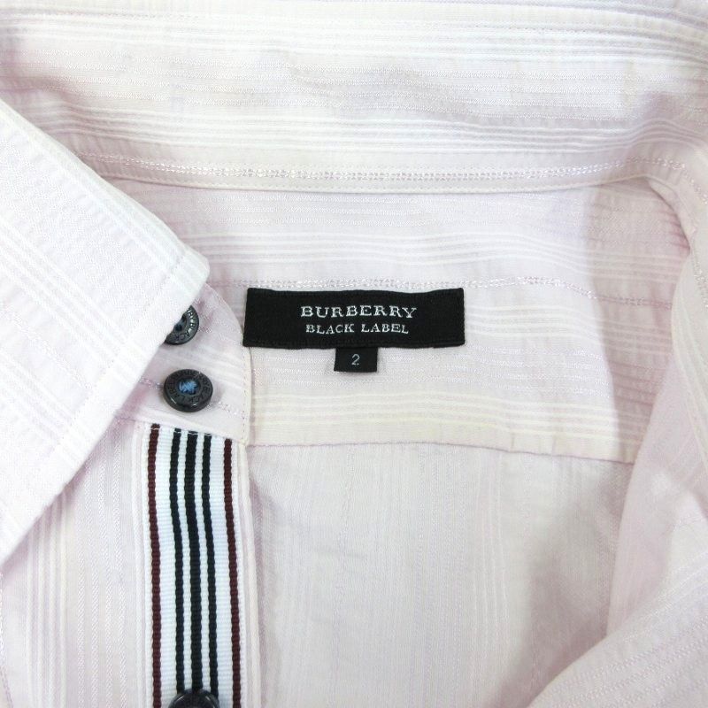バーバリーブラックレーベル BURBERRY BLACK LABEL ストライプ