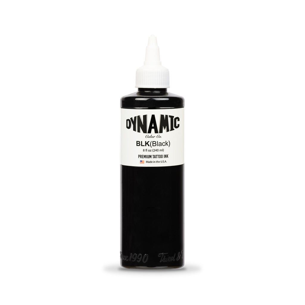 ダイナミック タトゥーインク ブラック DYNAMIC COLOR Black Tattoo Ink BLK 8オンス Tattoo アメリカ製 刺青インク タトゥー染料 墨