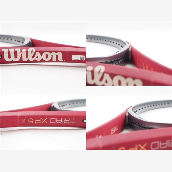 wilson - 中古 テニスラケット ウィルソン トライアド エックスピー 5 2017年モデル (G2)WILSON TRIAD XP 5 2017 中古 テニスラケット ウィルソン トライアド エックスピー 5