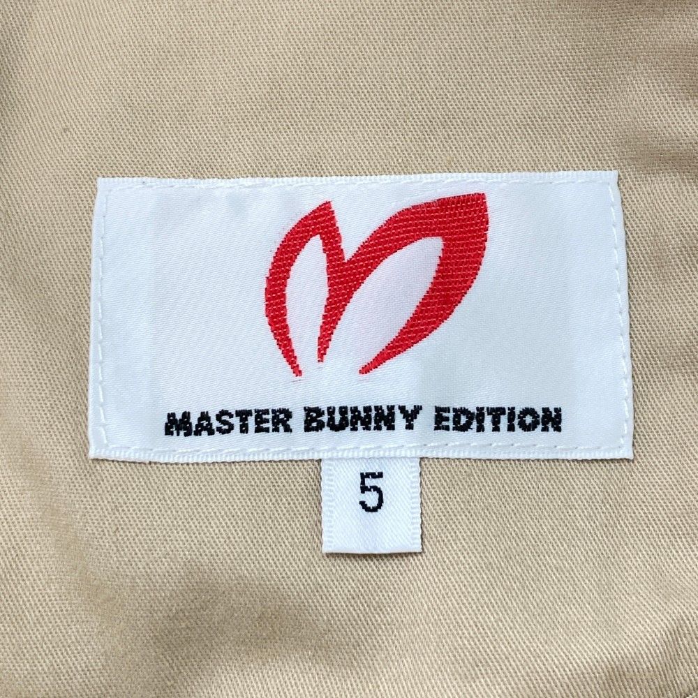 サイズ：5 MASTER BUNNY EDITION マスターバニーエディション 2024年モデル ストレッチパンツ  ホワイト系 [240101413467] ゴルフウェア メンズ ストスト MASTER BUNNY EDITION マスターバニーエディション 2024年モデル