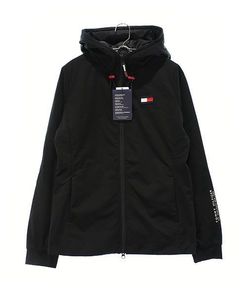 【新古品です！】トミーヒルフィガーゴルフ｜レディース｜Ｍ｜長袖防風ブルゾン｜ブラック系｜中古ゴルフ用品
