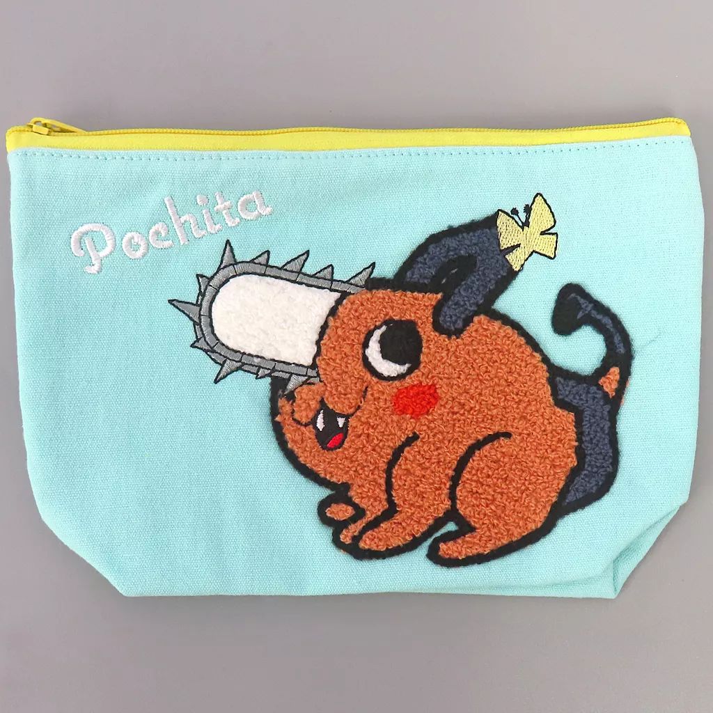 中古】バッグ ポチタのサガラ刺繍ポーチ 「チェンソーマン」 - メルカリ