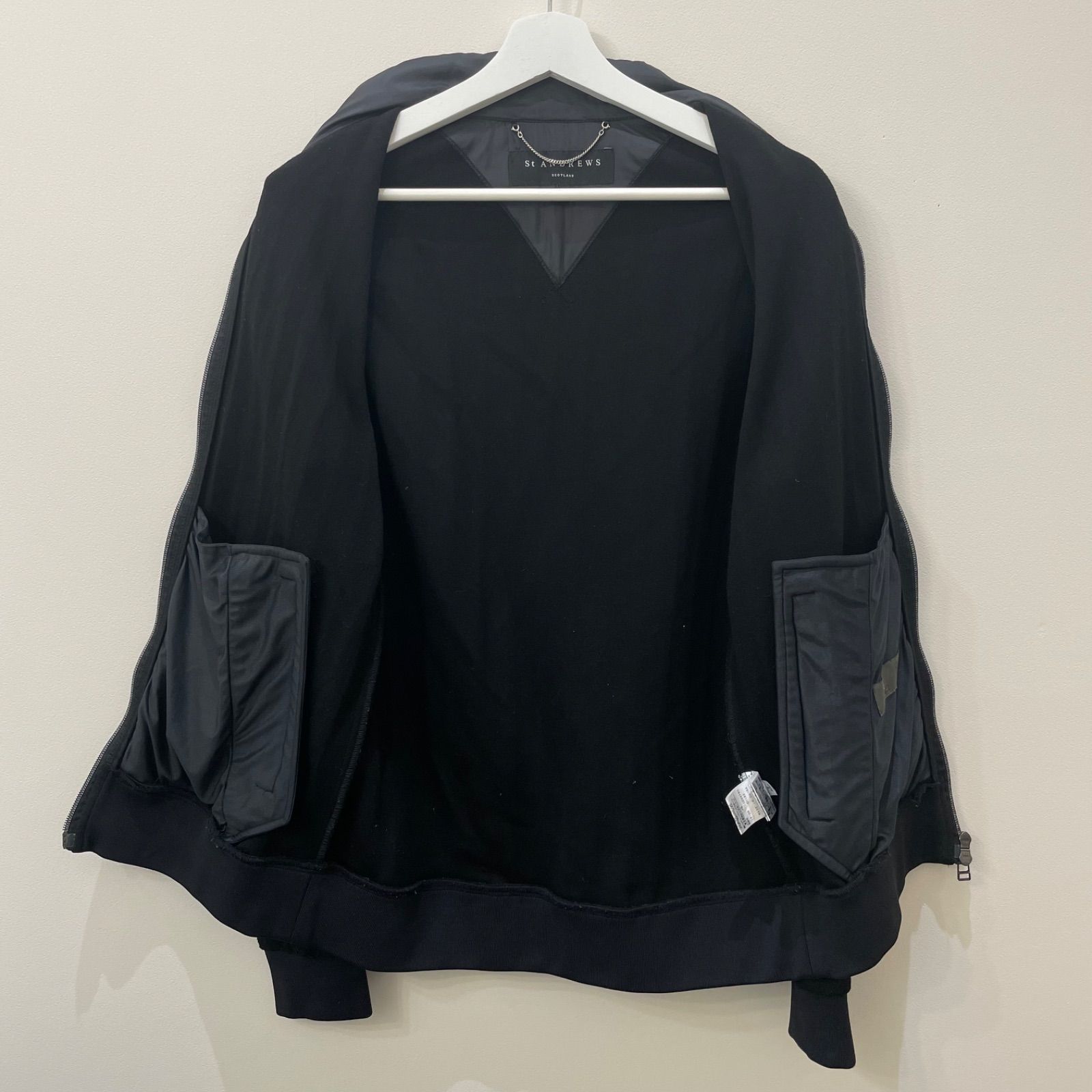 St ANDREWS セントアンドリュース ジップアップニットジャケット