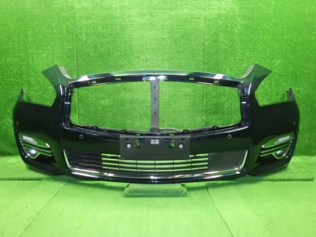 フーガ DAA-HY51 FバンパーASSY BW5 センサー付|フォグ付| 62025-4AM8A 9045