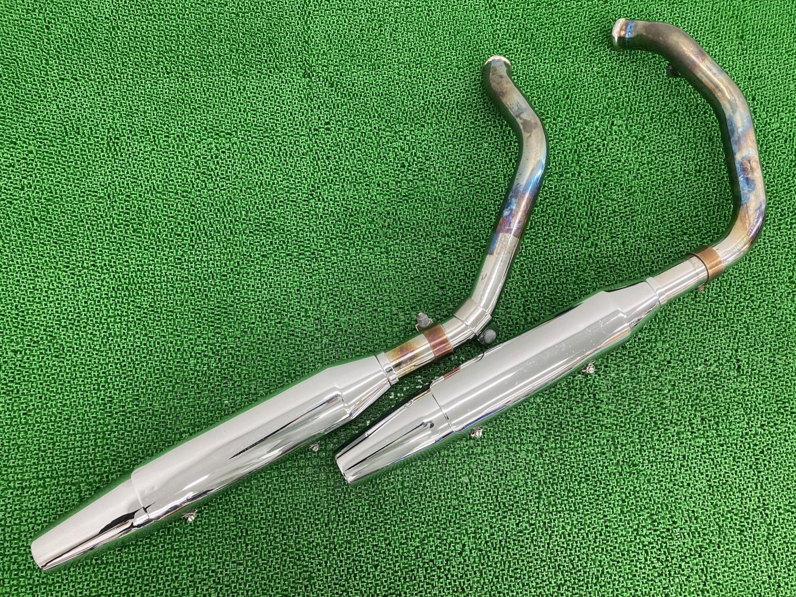 XL883N マフラー 64737-09/64738-09 ハーレー 純正 バイク 部品 64737