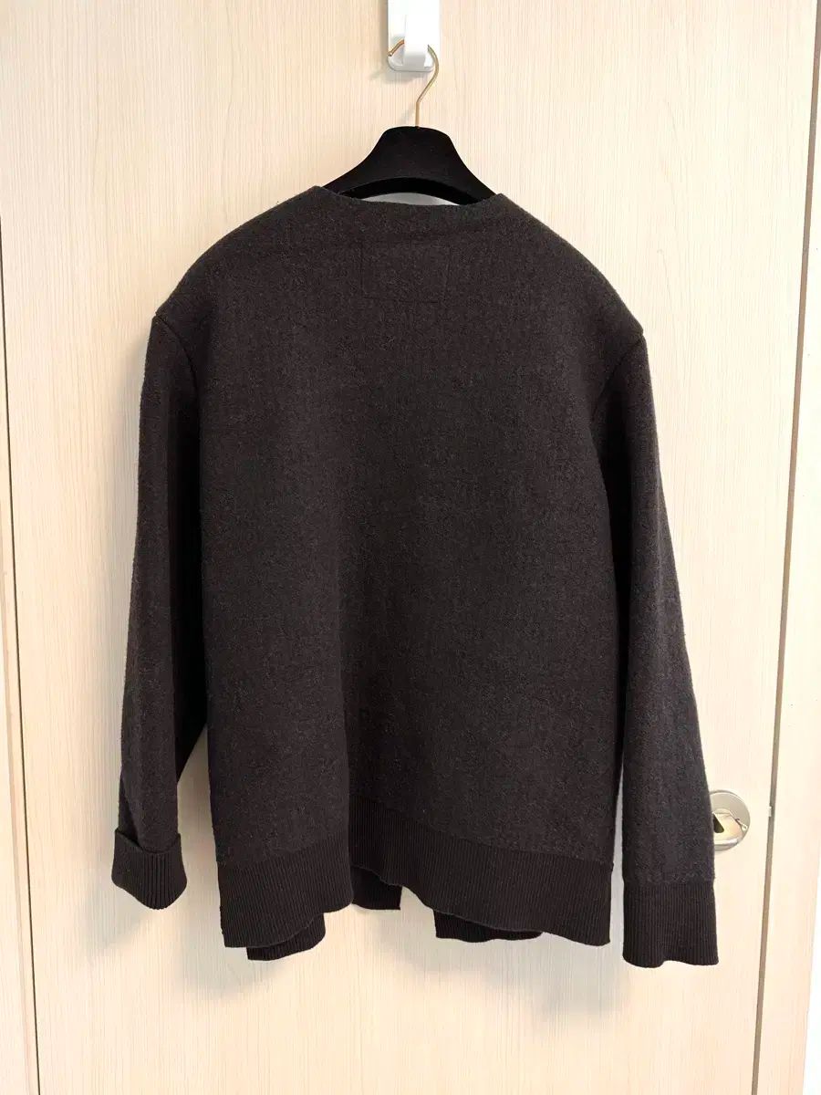 CAMIEL FORTGENS フェルト ウール カーディガン