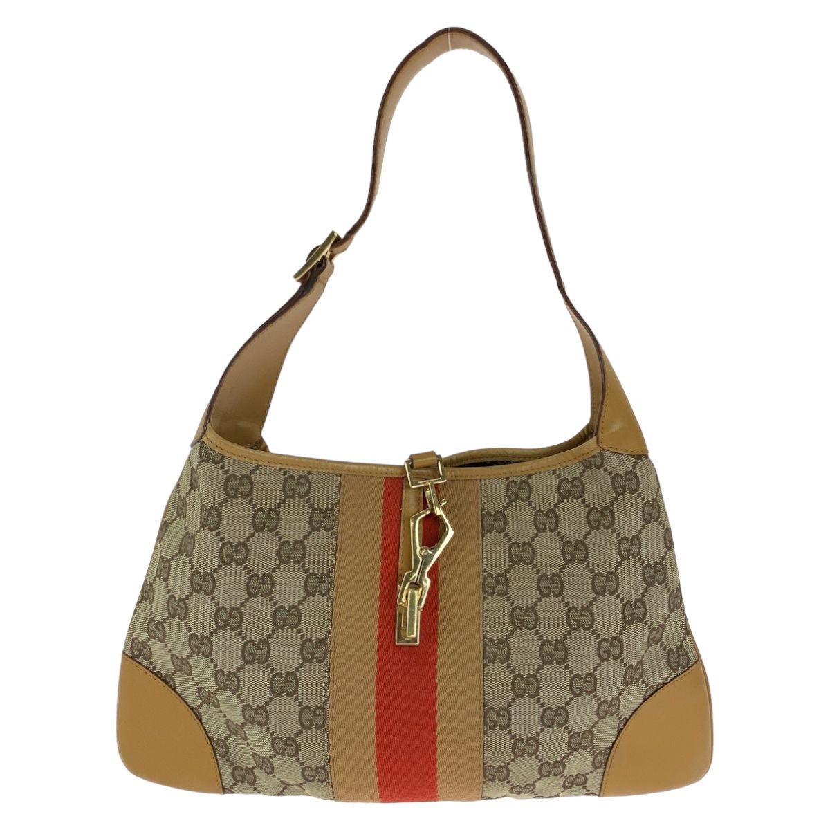 GUCCI グッチ ジャッキー ベージュ ブラウン GGキャンバス 001
