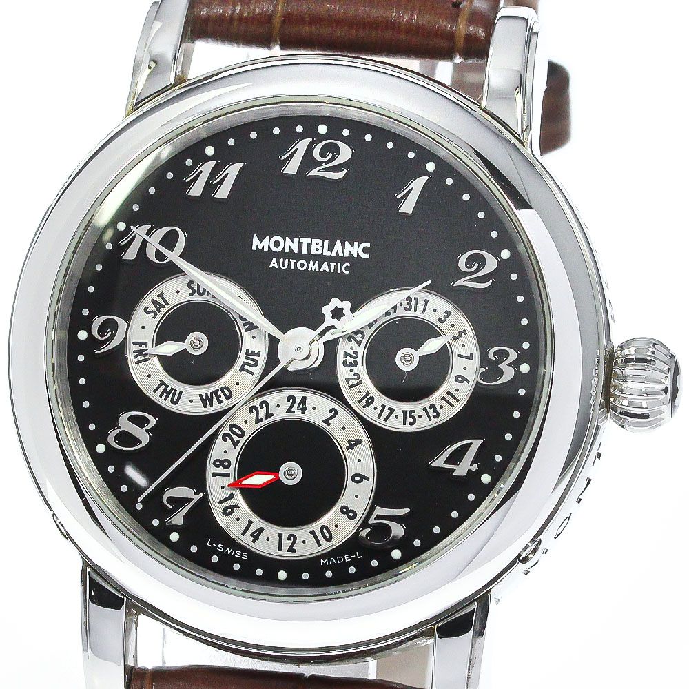 モンブラン MONTBLANC 7018 マイスターシュティック GMT デイデイト
