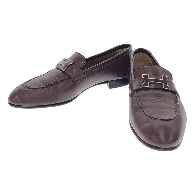 エルメス HERMES モカシン パリ 37 HERMES エルメス 靴 パリ モカシン