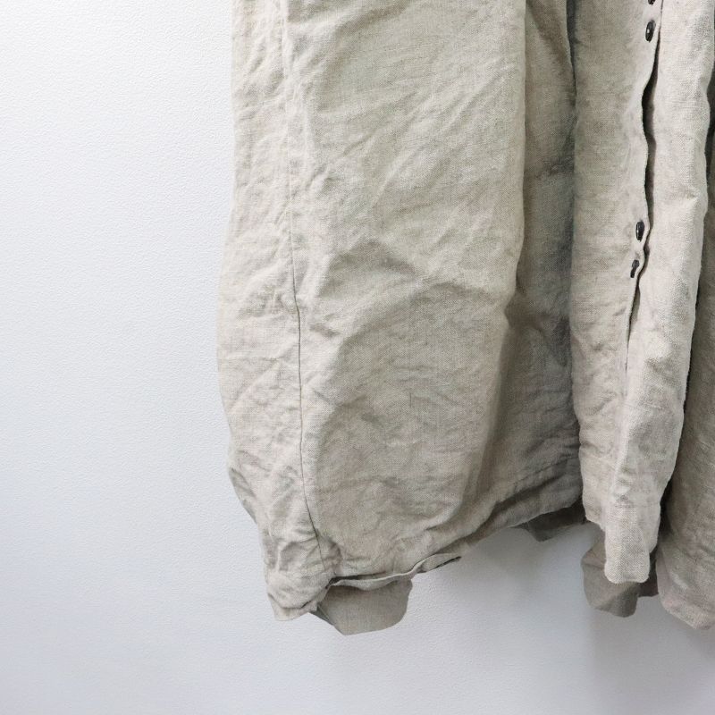 定価3万 2023年 ネストローブ nest Robe ブラックリネン ショール 