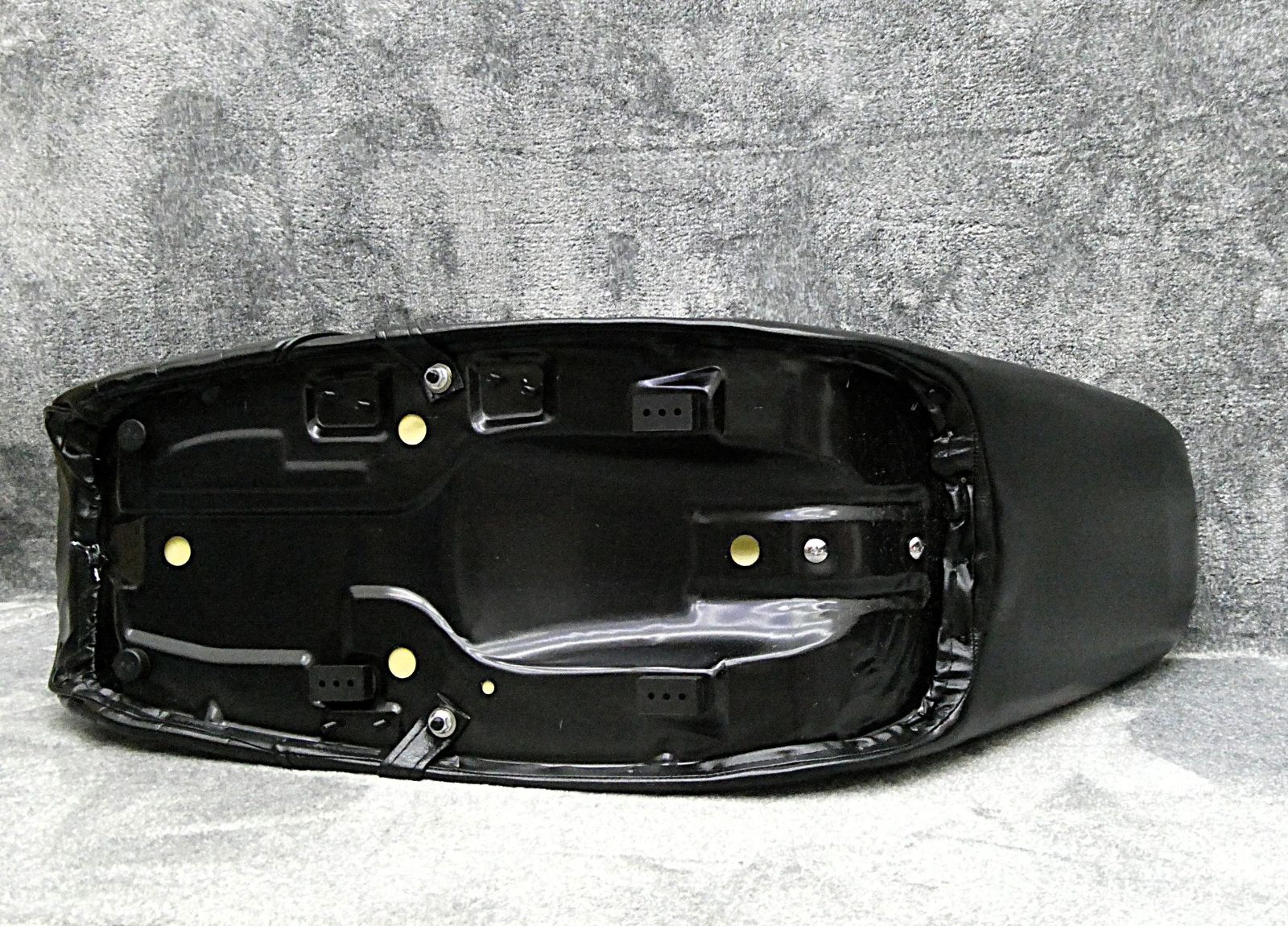 GS400 黒皮 40cm 三段シート/補強入 ブラック 3段シート あんこ