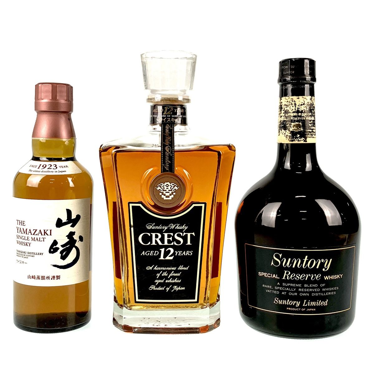 未開栓】SUNTORY サントリー CREST クレスト 12年 ウイスキー 700ml 43