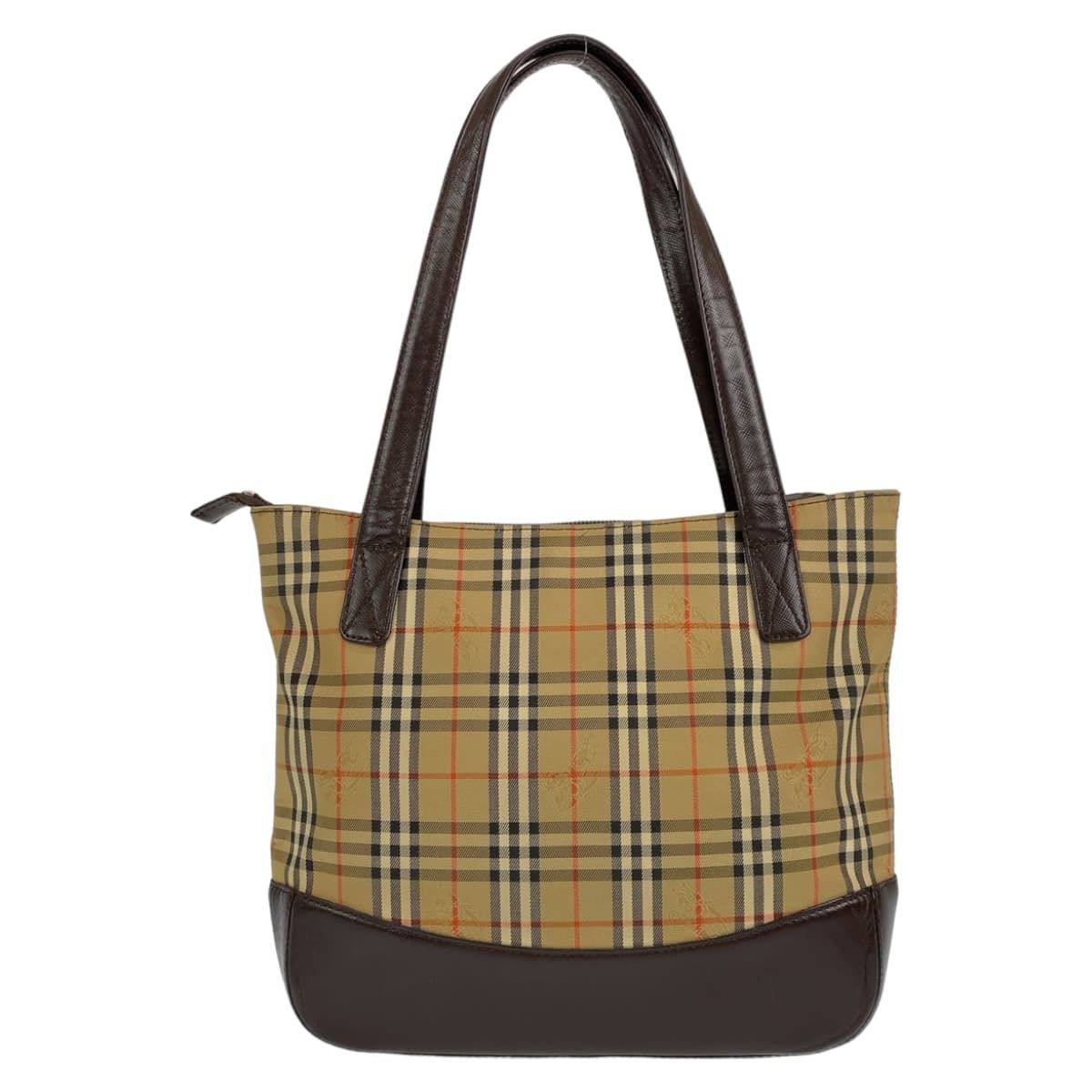 BURBERRY バーバリー ノバチェック ベージュ 茶 ブラウン