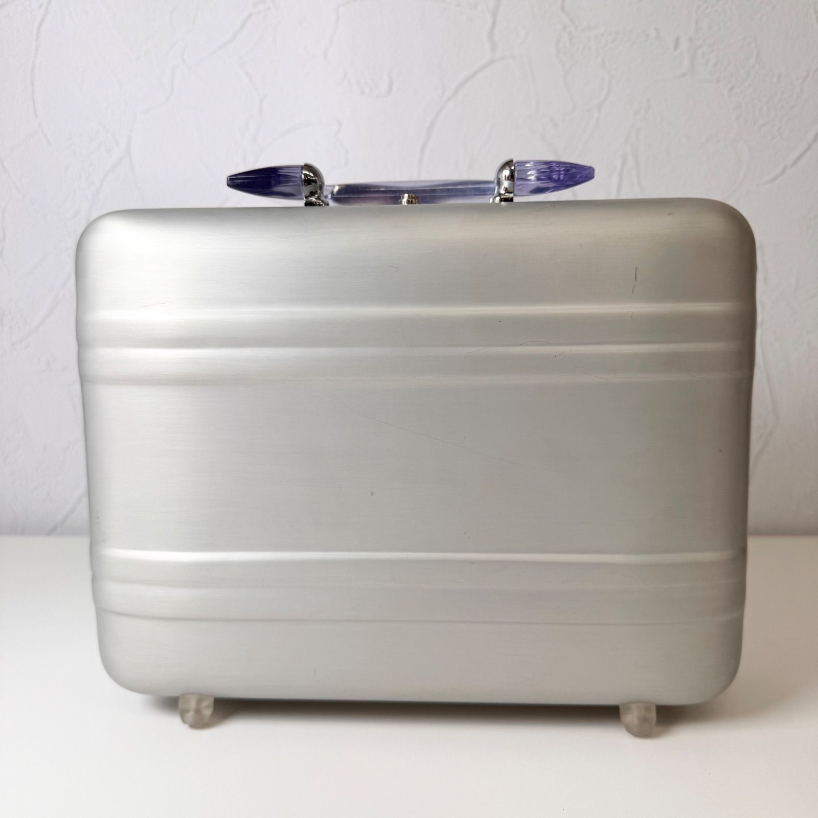 Bランク ゼロハリバートン ２way ショルダーバッグ ミニアタッシュケース ケース bag ビジネスバッグ アルミ クリアハンドル シルバー 12EL