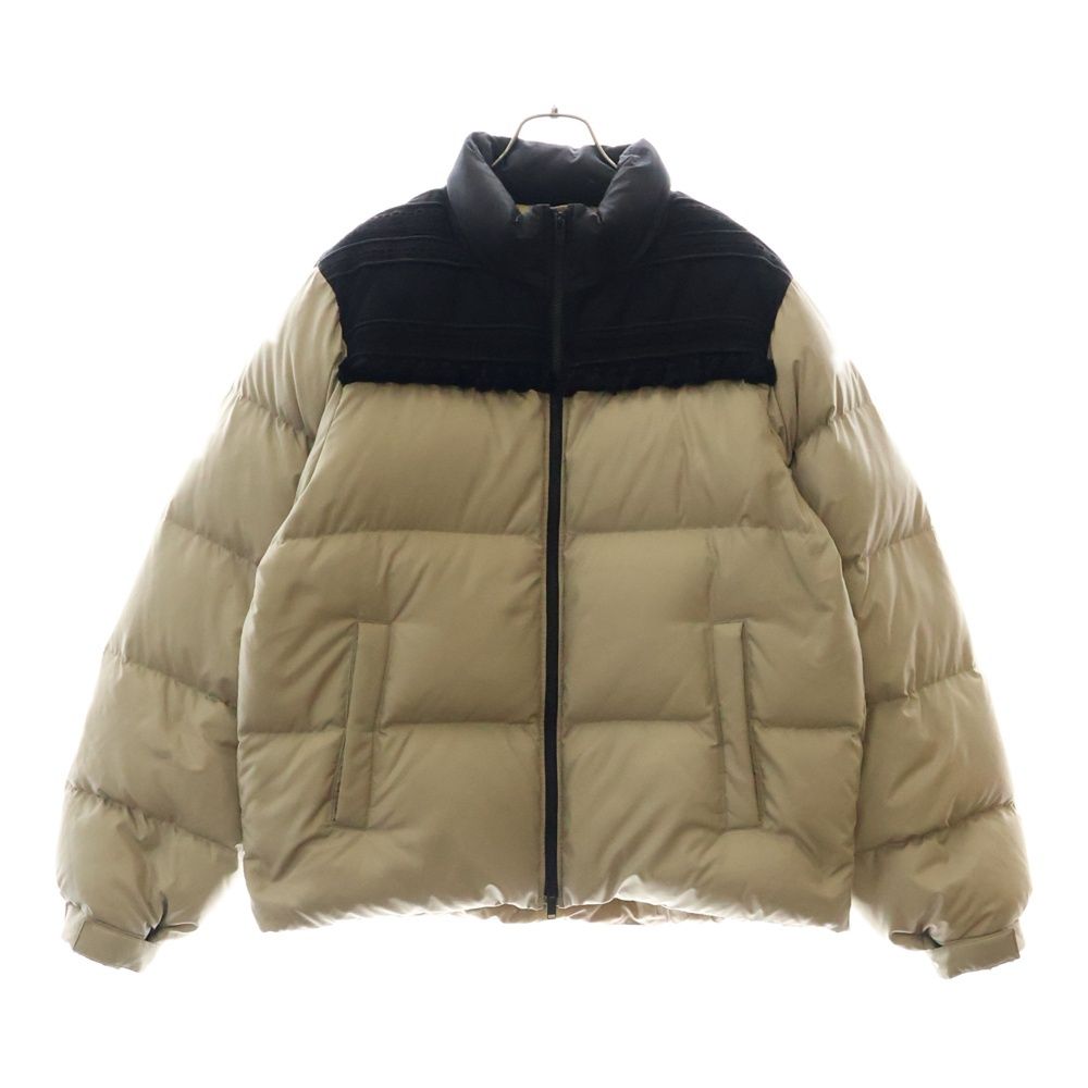 UNDERCOVER アンダーカバー 23AW トライバルモチーフ 切り替えダウンジャケット UP2C4207 ブラック|ベージュ