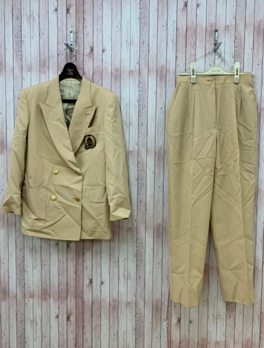 Christian Dior ベージュ テーラードジャケット M 中古・古着通販】Christian Dior (クリスチャン ディオール