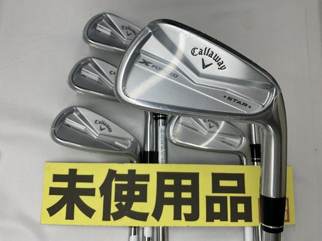 【中古】アイアンセット キャロウェイ 【未使用品】X-FORGED STAR 2024 X-フォージドスター2024/MODUS3 TOUR105(JP) 6本セット/S/29[3149]