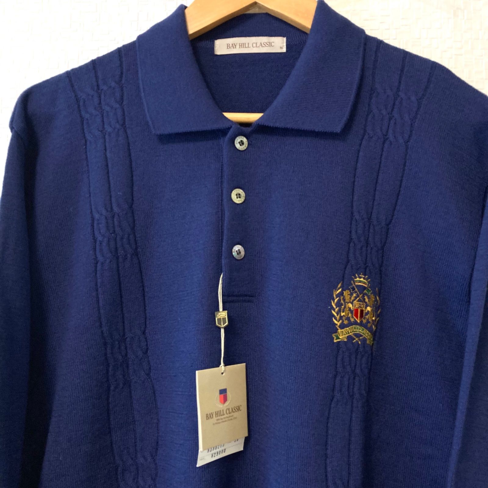 新品タグ付き◎ (^w^)b BAY HILL CLASSIC ベイヒルクラシック ウール 