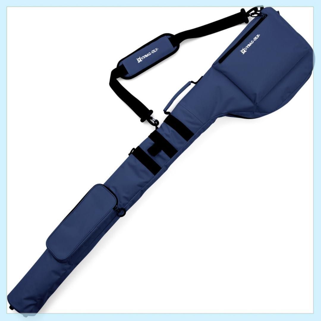 UYBAG 【A級ティーチングプロ推薦】 ゴルフクラブケース 練習用 クラブケース ゴルフ 超軽量 uy25 (NAVY)