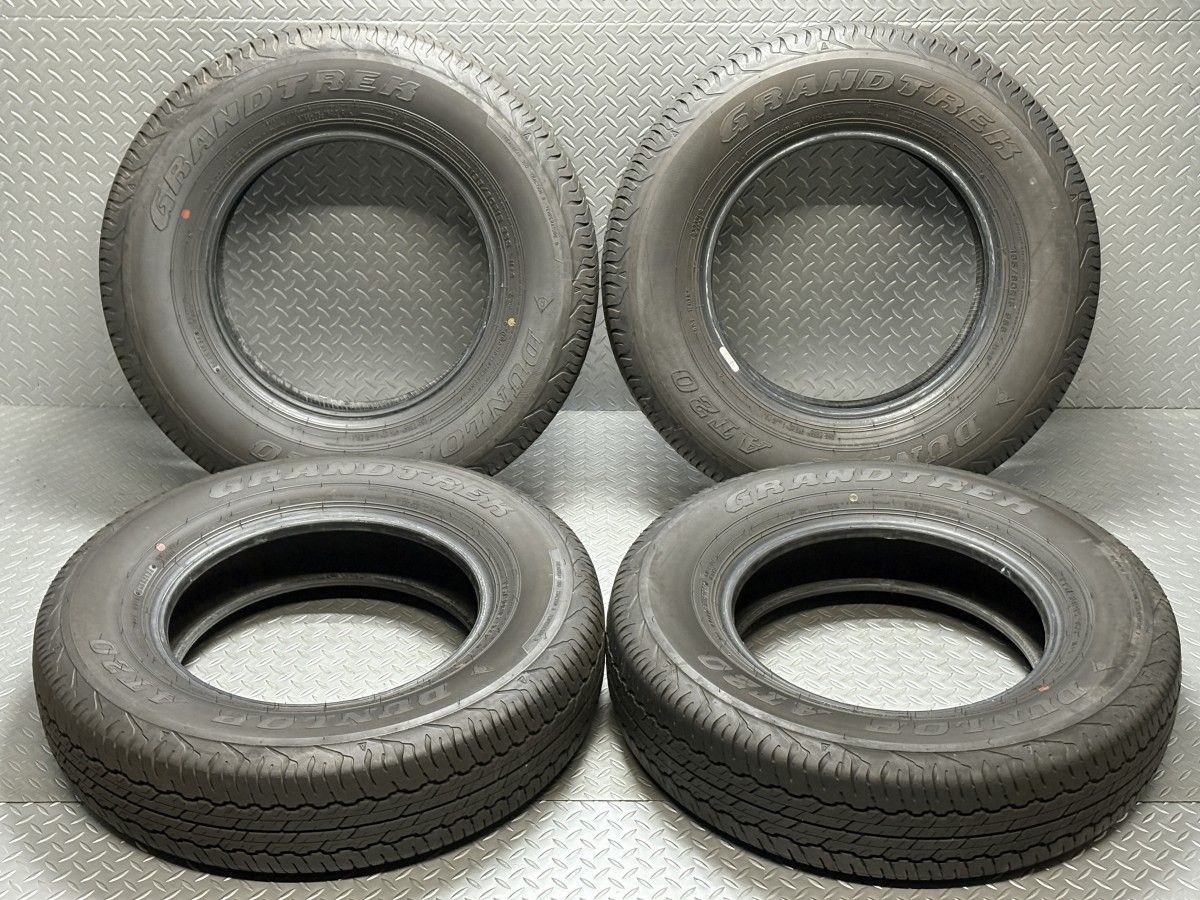 送料無料【バリ溝24年製】ダンロップ GRANDTREK AT20 195/80R15 DUNLOP グラントレック ジムニーシエラ (24120024)