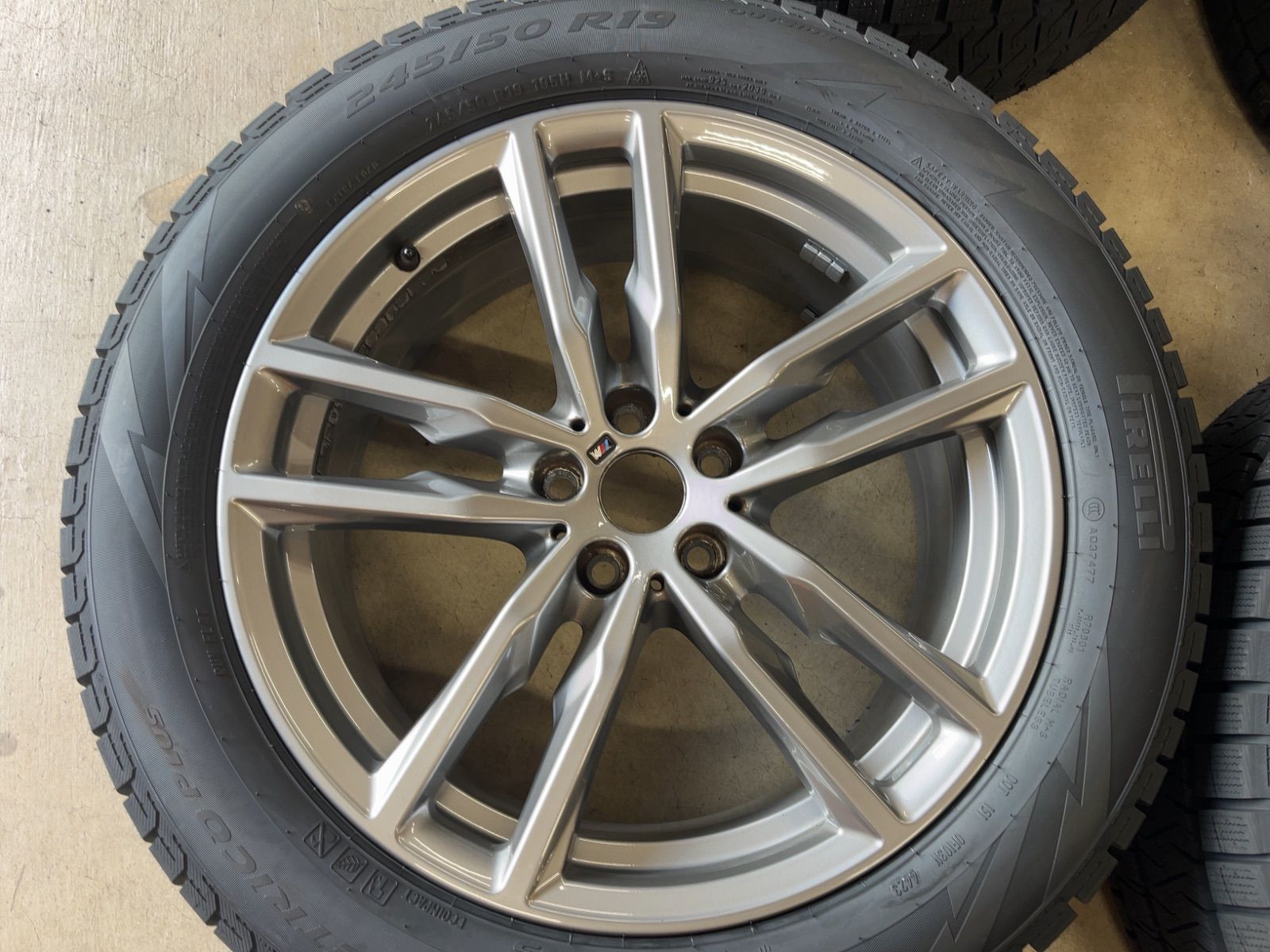 BMW X3 G01 X4 G02 Mスポーツ 純正品 ピレリ RFT 付 19インチ 4本セット