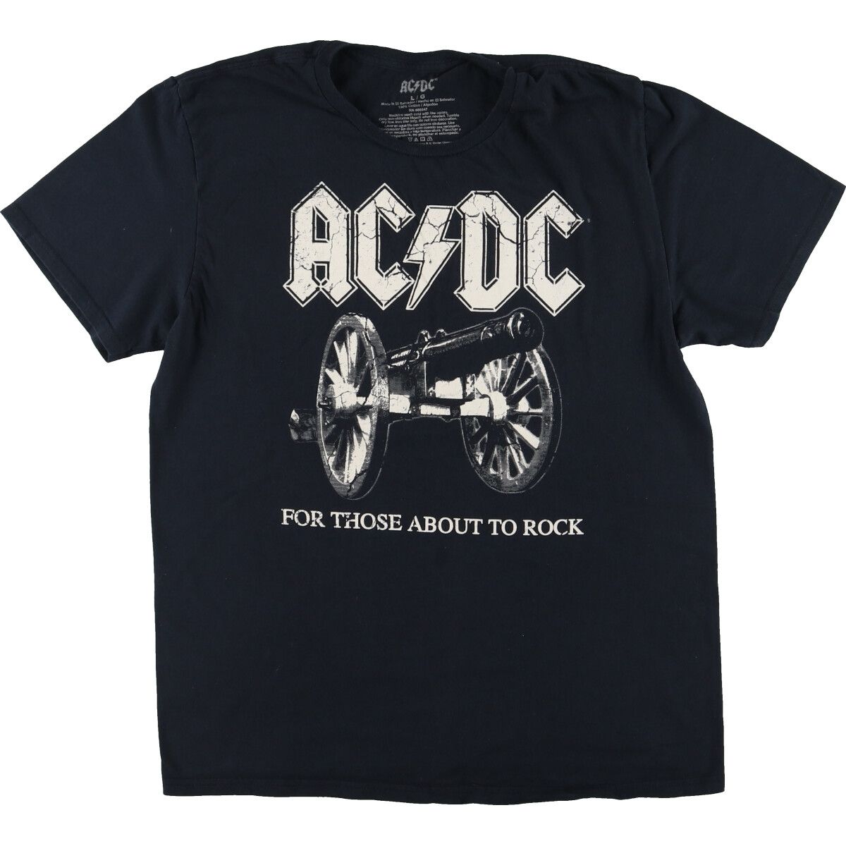 古着 AC/DC エーシーディーシー バンドTシャツ バンT メンズL /eaa448189 【中古】/eaa448189