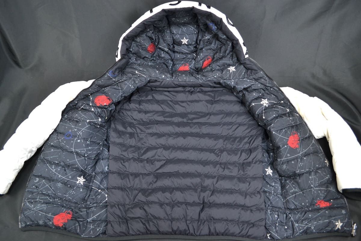 MONCLER モンクレールダウン KRIMリバーシブル NAVY/WHITE SIZE-3