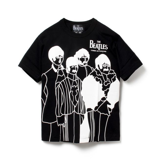 新品未使用】 COMME des GARCONS コムデギャルソン BEATLES T-SHIRT 